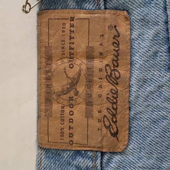 VINTAGE EDDIE BAUER LOOSE FIT JEAN'S - Picture 9 of 10